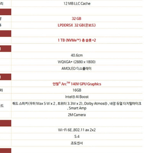 갤럭시북5프로 1테라 32기가램 최상위 옵션 팝니다.
