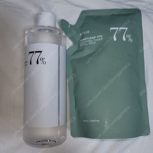 (미개봉)아누아 어성초 77수딩토너 350ml 2개 본품+리필