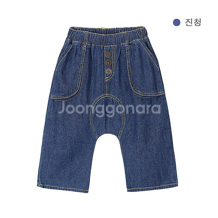 젤리스푼 아동 청반바지 5부바지 3~7세용--2