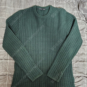 ZARA 자라 니트 스웨터 딥그린 새상품 L