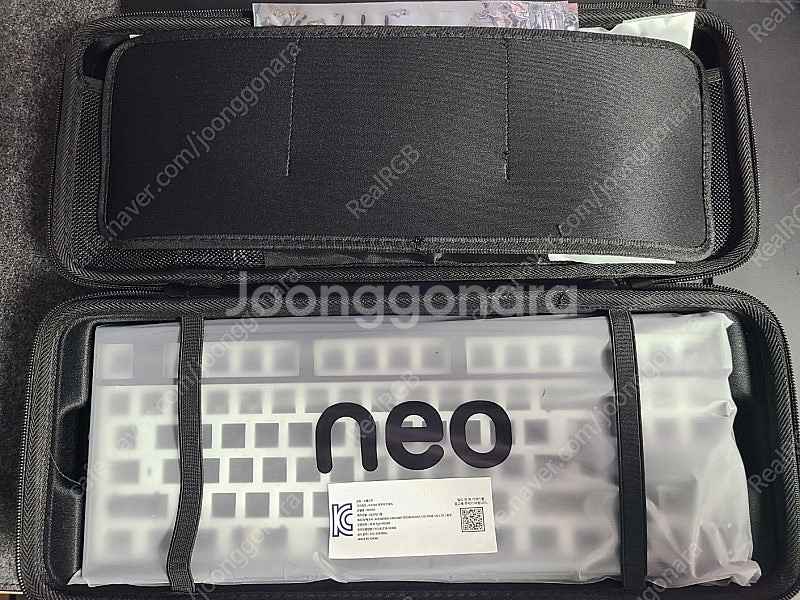 스웨그키 네오80 neo80 블랙 유무선 기계식 커스텀...--3
