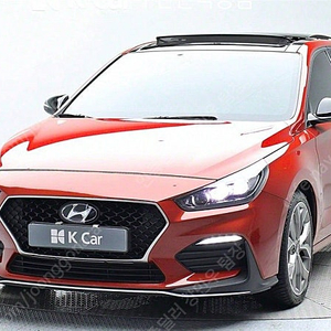 현대 i30 중고 i30 주황색 2019년식 1.6 터보 N Line 법인차 구입상담