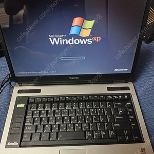 옛날노트북 winXP 도시바 PSAA5K-02L001