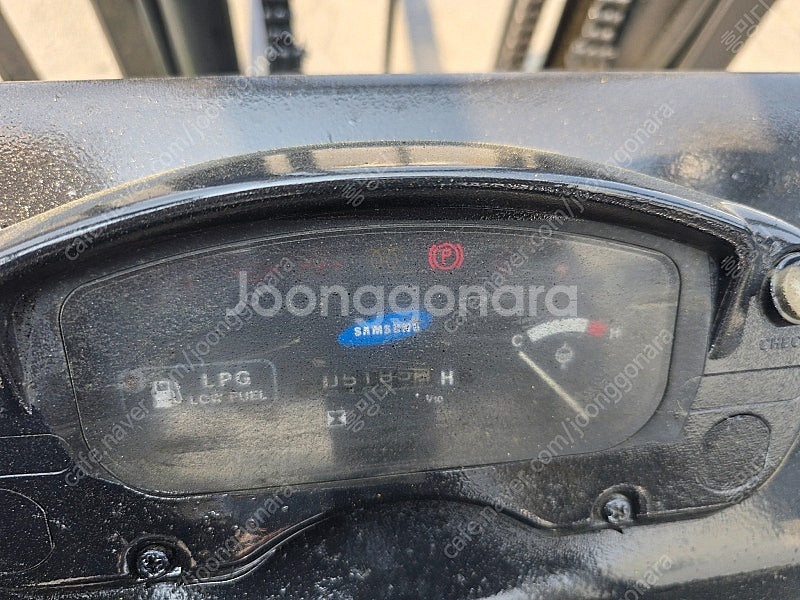 중고지게차 삼성 클라크 1.5톤 엔진지게차--7
