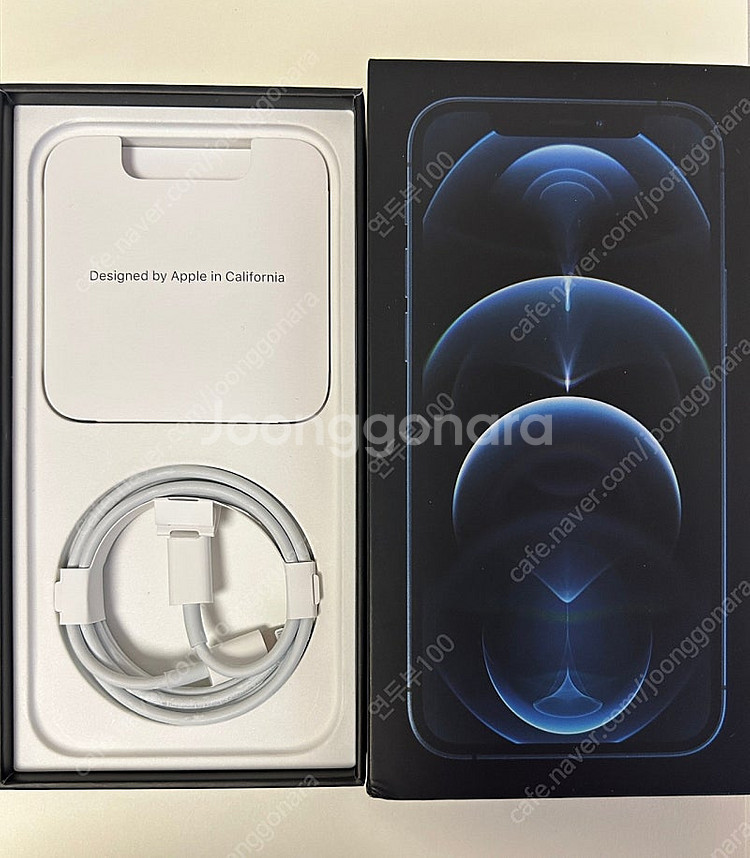 아이폰 12프로 256GB 퍼시픽블루(풀박스) 판매!--9