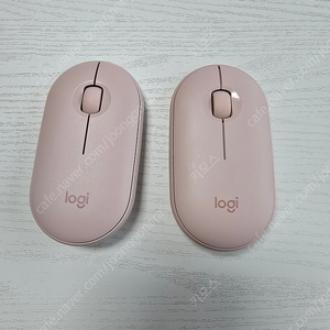 로지텍 M350 페블 무선 마우스 핑크 2개 팝니다