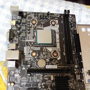 라이젠 2200G cpu + A320M 보드 택포