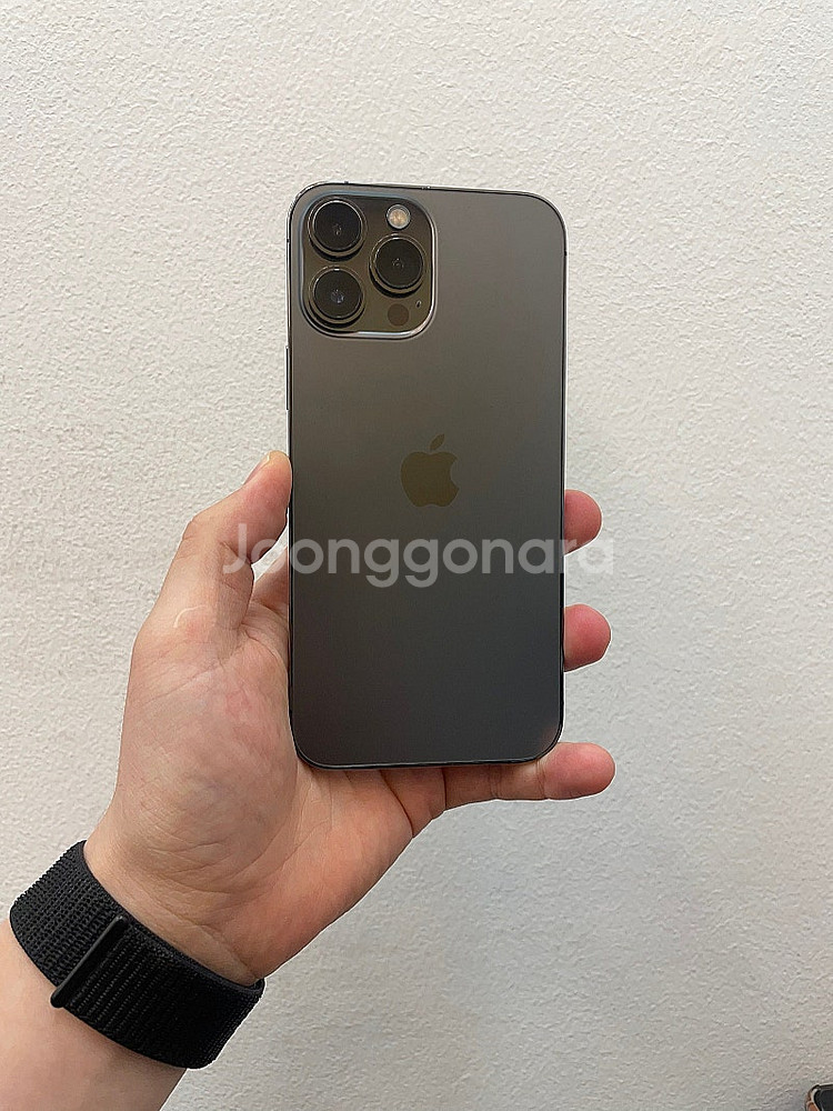 아이폰13프로맥스 블랙 128GB 배터리92% 상태좋은...--0