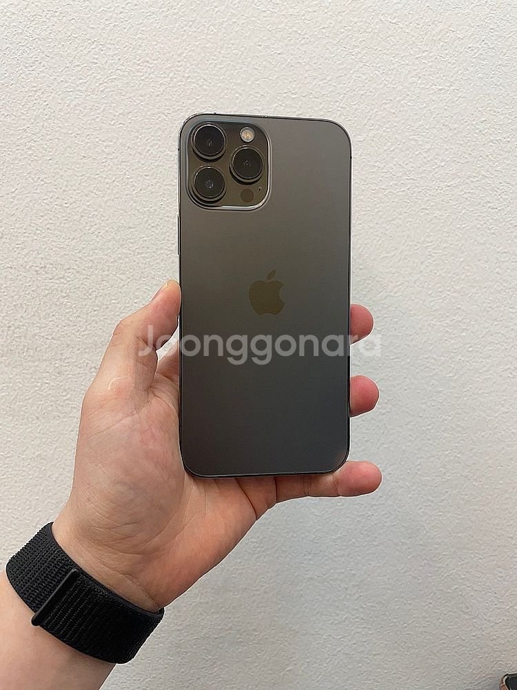 아이폰13프로맥스 블랙 128GB 배터리92% 상태좋은...--1