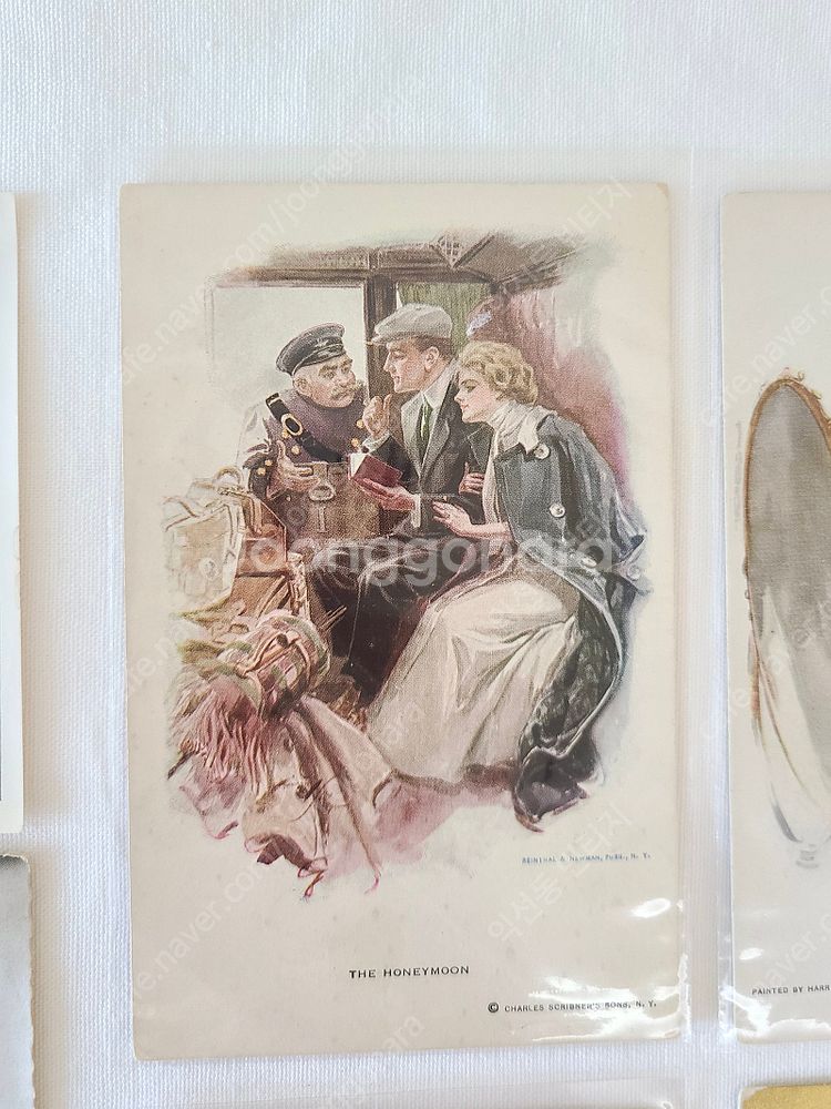 [추가할인] 해리슨피셔 빅토리안 레이디 여인 그림 앤틱...--6