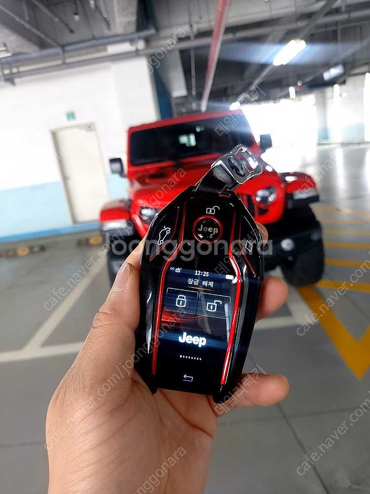 지프 뉴랭글러 신형 스마트키 분실시 긴급 키복사, 최신...--0