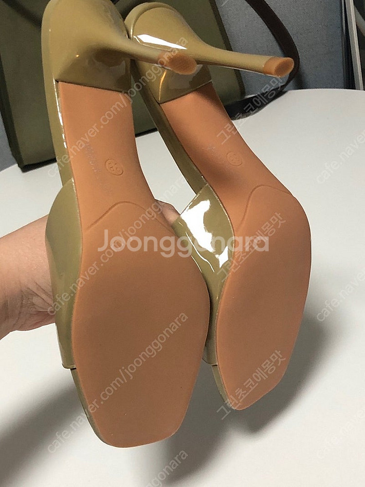 시크치노- 8센티 여름뮬 240사이즈 틴스피 8cm 에...--5