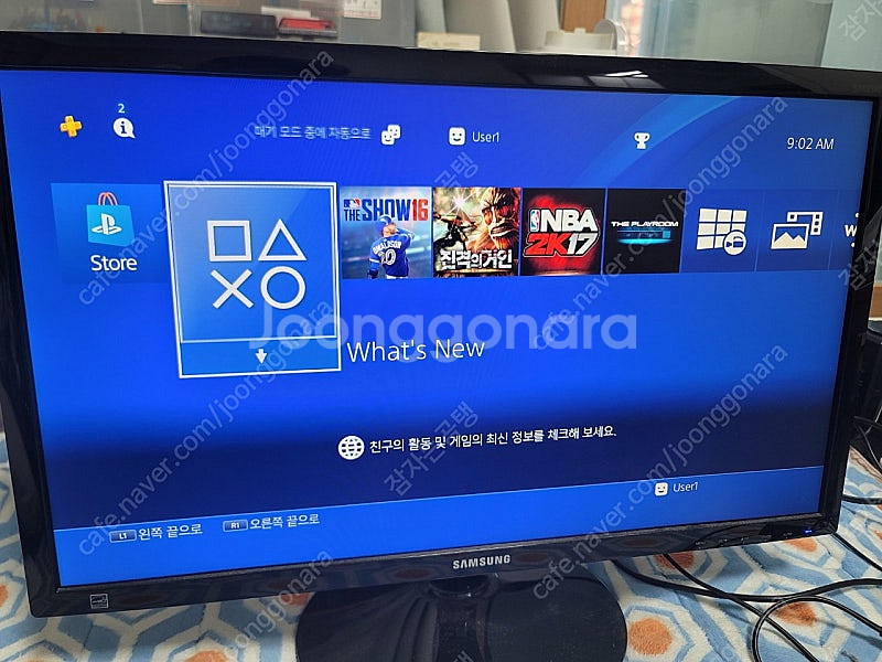 플스4 프로(PS4 PRO) 1테라 급처 판매--0