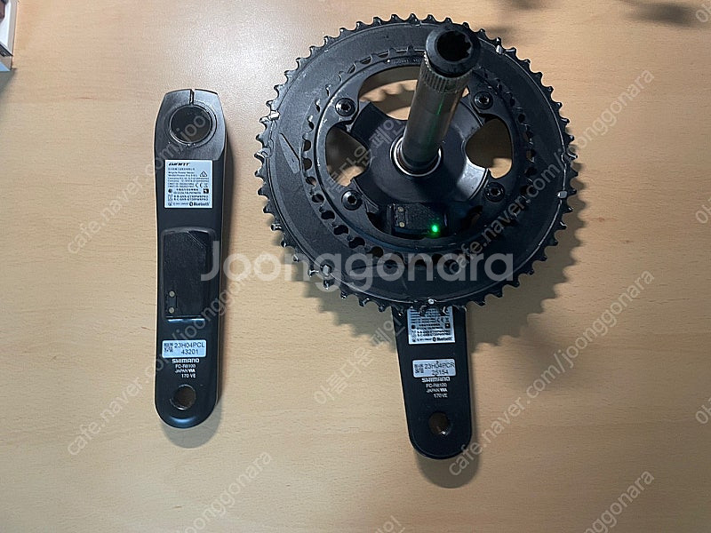 시마노 울테그라 R8100 크랭크 셋 + 파워미터--6
