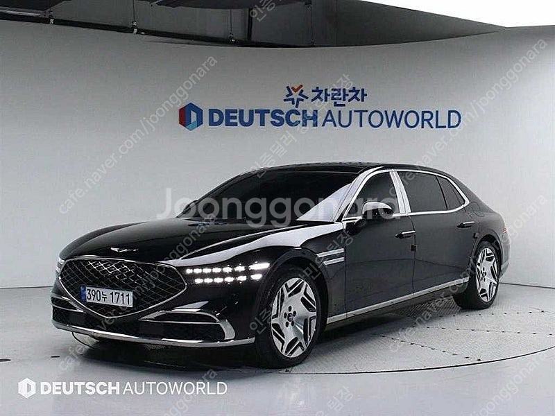 제네시스 G90 중고차 가격 제네시스 중고 검정색 20...--0