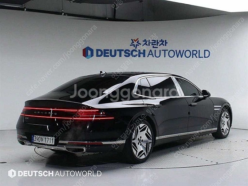 제네시스 G90 중고차 가격 제네시스 중고 검정색 20...--2