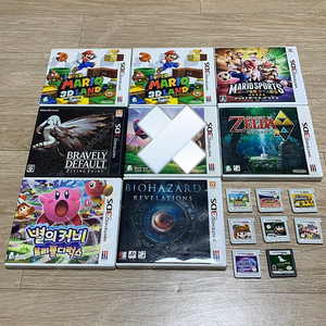 닌텐도 3DS , NDS 정발칩 판매합니다. (스위치게임 아님)