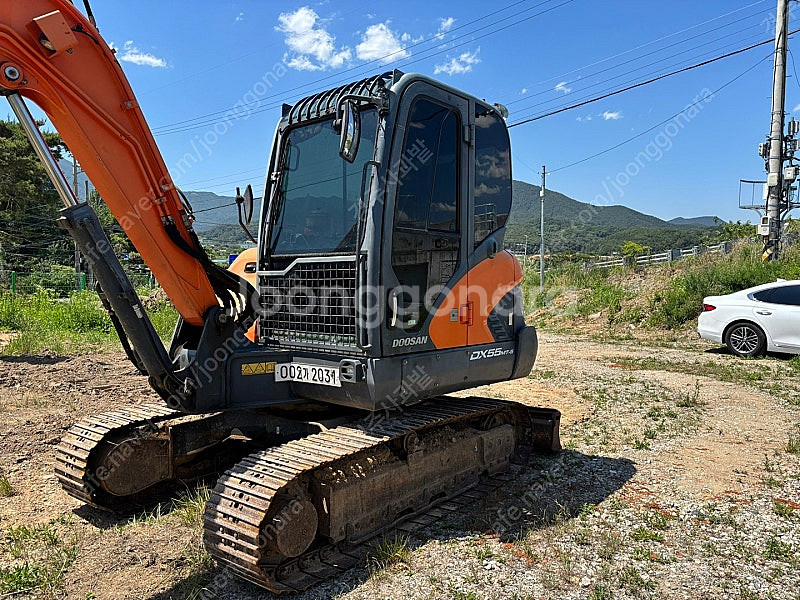 공투 굴삭기 두산 DX55MT 판매합니다. 상태좋음 굴...--6