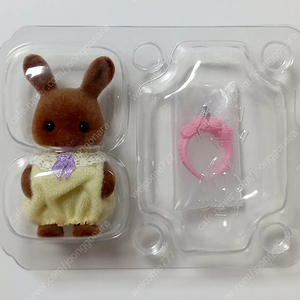 실바니안 아기헤어살롱 갈색토끼