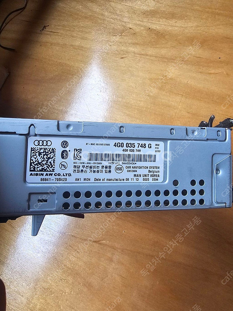 아우디 A6 C7 MMI 컨트롤러 모니터 판매합니다.--5