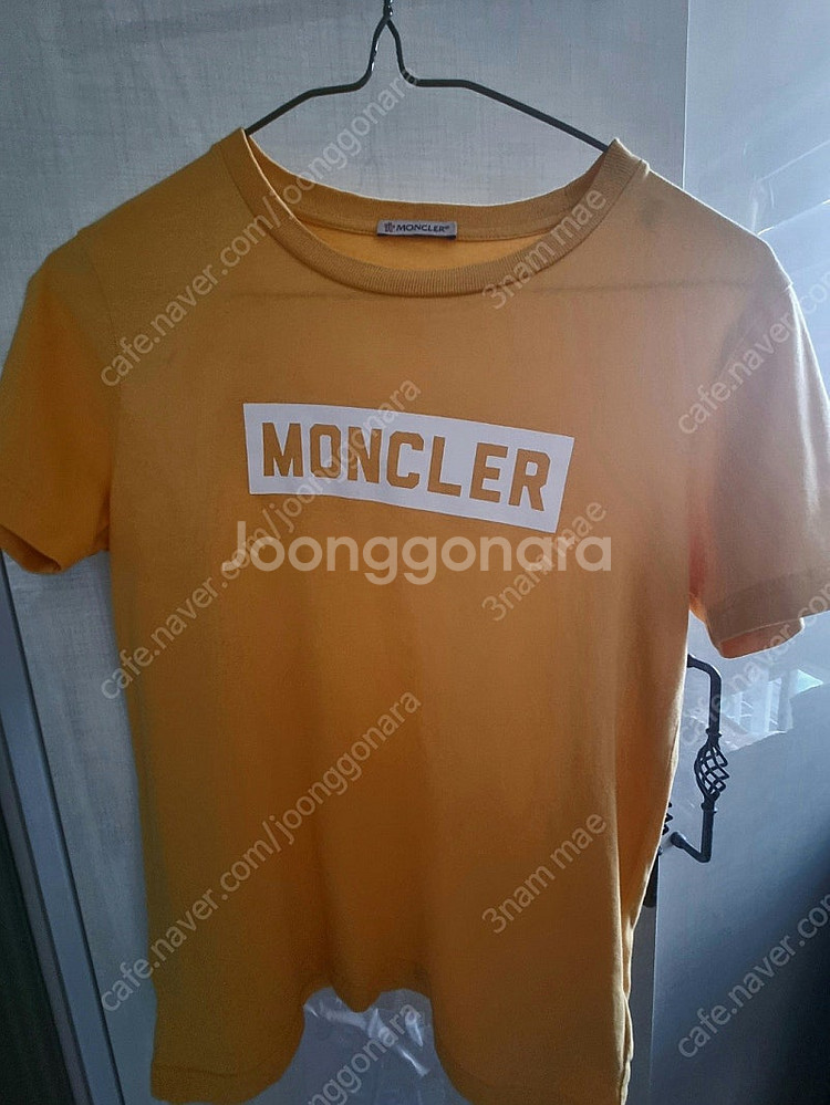 몽클레어키즈 14y 여자44 55 박로고 반팔 티셔츠--0