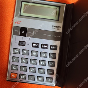 카시오CASIO 멜로디 전자계산기 1980년대 출시제품 팝니다.