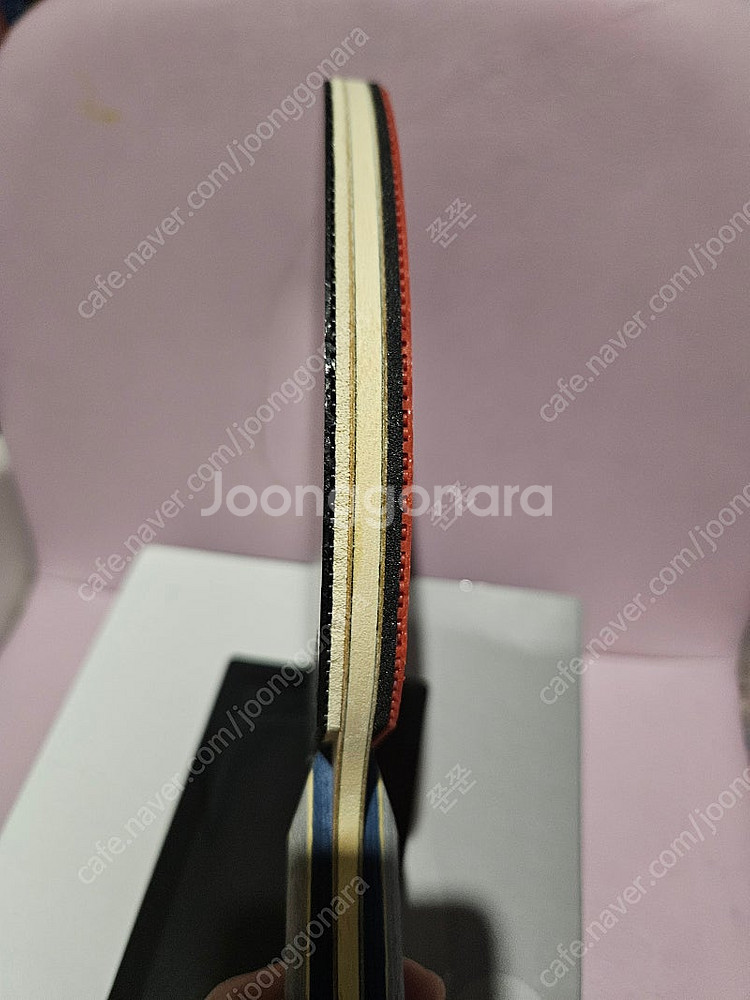 (탁구라켓)야사카 스웨덴 EK 카본 팝니다.--5