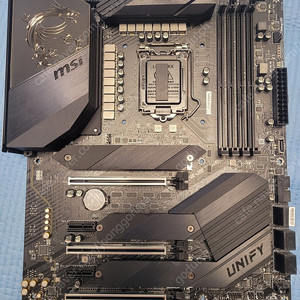 msi z490 unify 풀박스