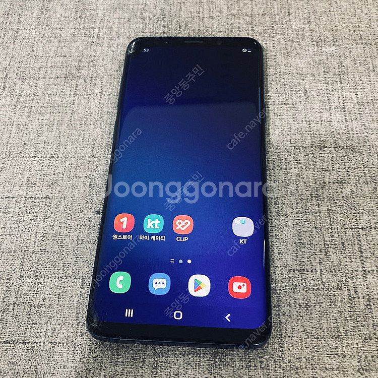 갤럭시 S9플러스+ 블루 64G 4만5천원 판매합니다!...--2
