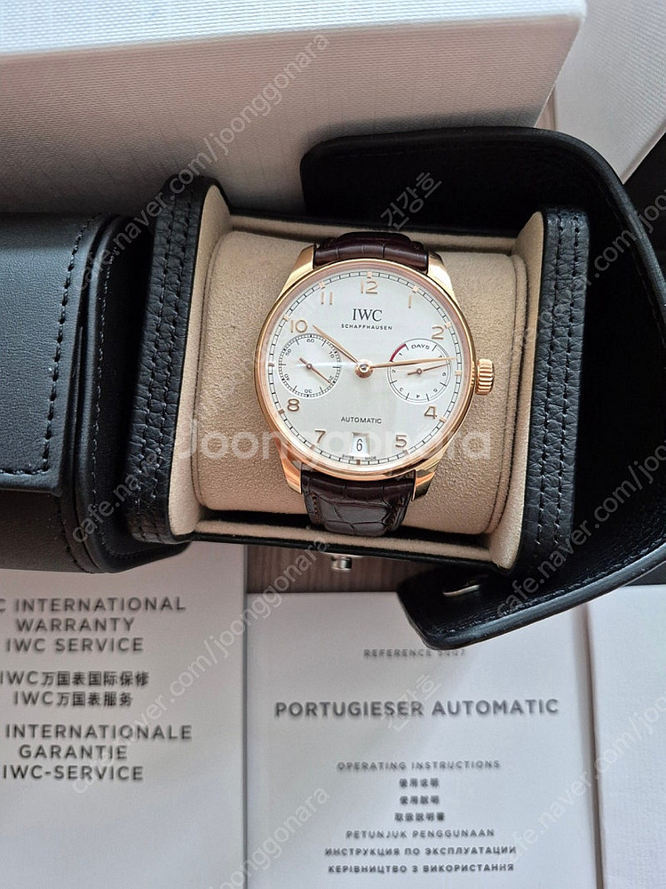 판매 교환 IWC IW500701 7days 로즈골드 ...--2