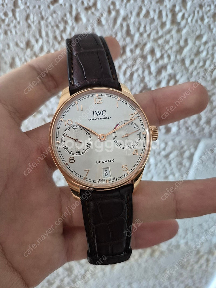 판매 교환 IWC IW500701 7days 로즈골드 ...--4