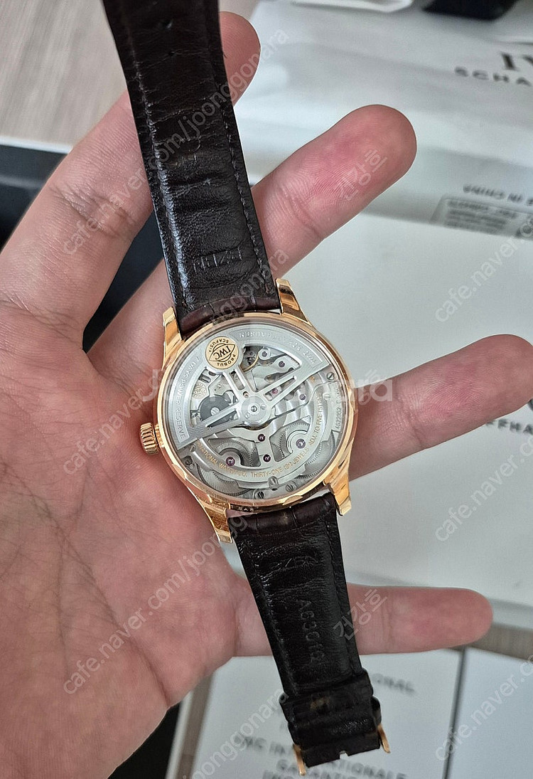 판매 교환 IWC IW500701 7days 로즈골드 ...--8