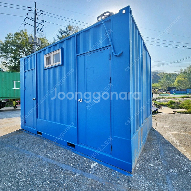 남녀 분리형 포세식 화장실 컨테이너 급매! 에어컨--3