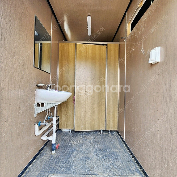 남녀 분리형 포세식 화장실 컨테이너 급매! 에어컨--7