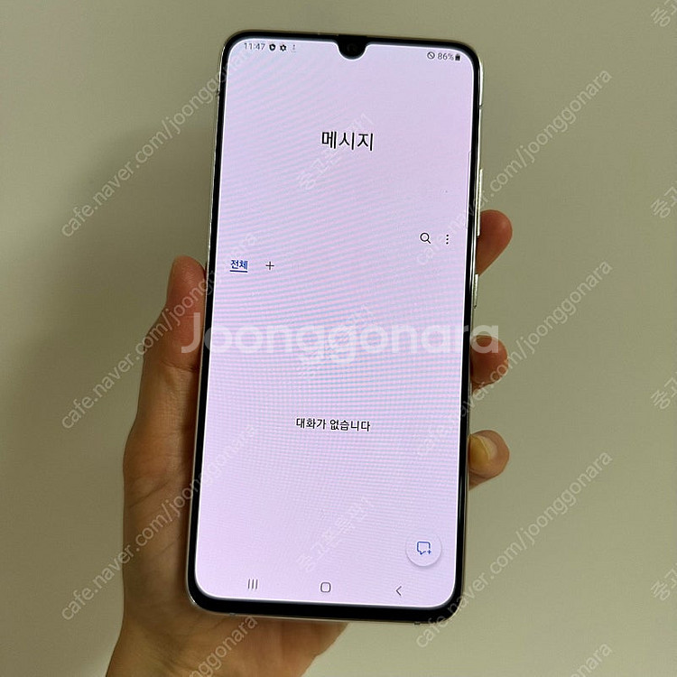 105642(울산중고폰) 갤럭시A90 화이트 128GB...--2