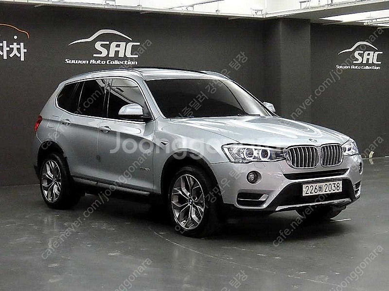 BMW X3 중고 X3 X시리즈 은색 2016년식 X ...--3