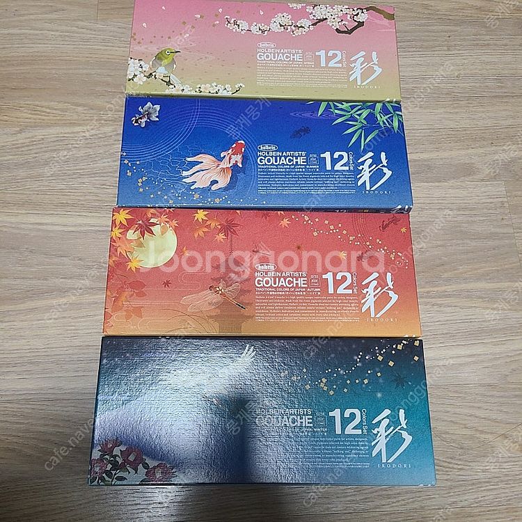 화홍 아크릴붓 815 7본조/ 홀베인 아크릴과슈 춘하추...--2