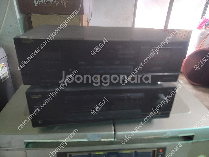 인켈 . 리시버앰프 rv-5020r , 더블 카세트데크...--5