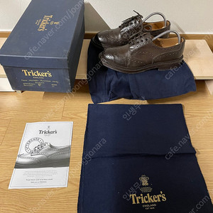 트리커 에스프레소 브러니쉬 더비 UK6(255-260) 윙팁 Tricker’s