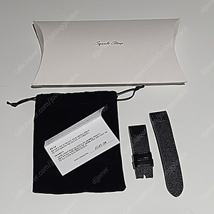 파네라이 24mm 스쿠알로 블랙 파글리아노 스트랩 박스풀셋