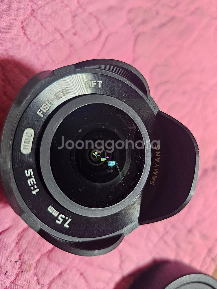 마이크로포서드 삼양 7.5mm 수동렌즈--2