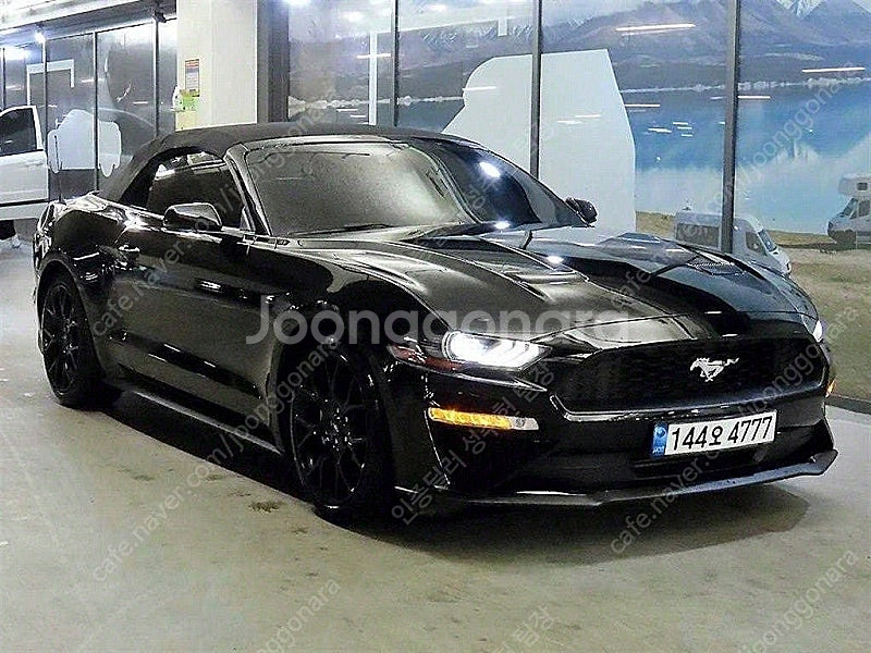 포드 머스탱 중고 머스탱 중고차 검정색 2018년식 6...--0