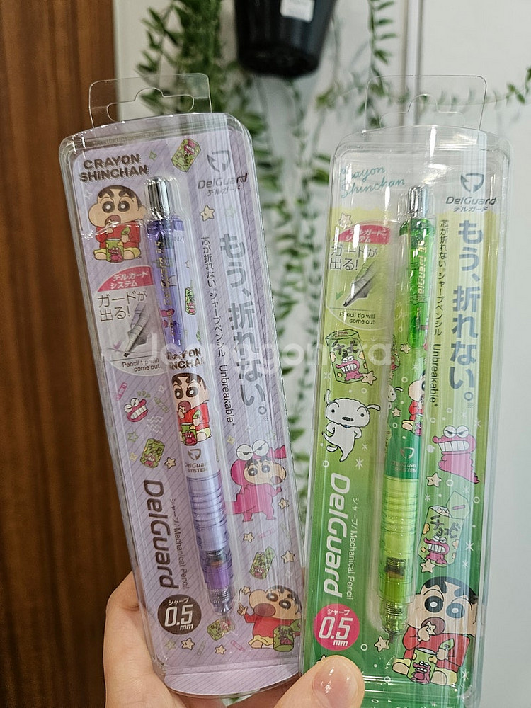 짱구 델가드 샤프 퍼플 그린--0