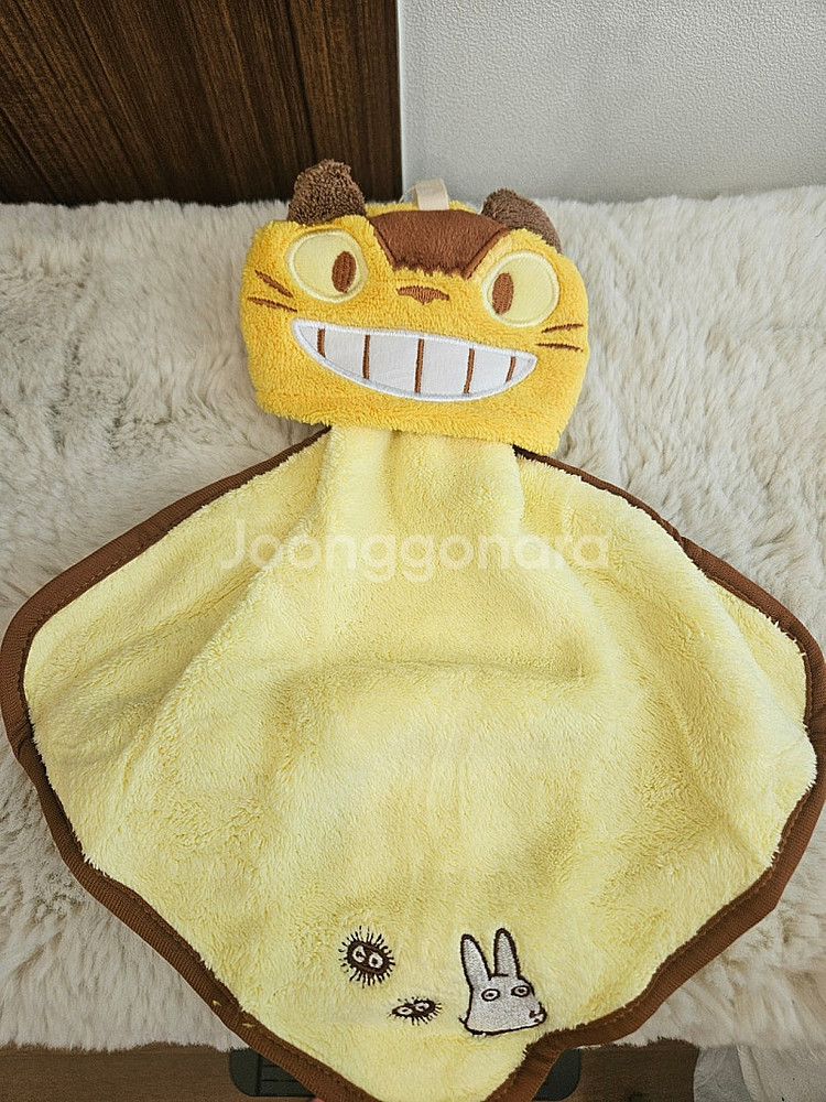 지브리 토토로 지지고양이 고양이버스 수건 타월--2