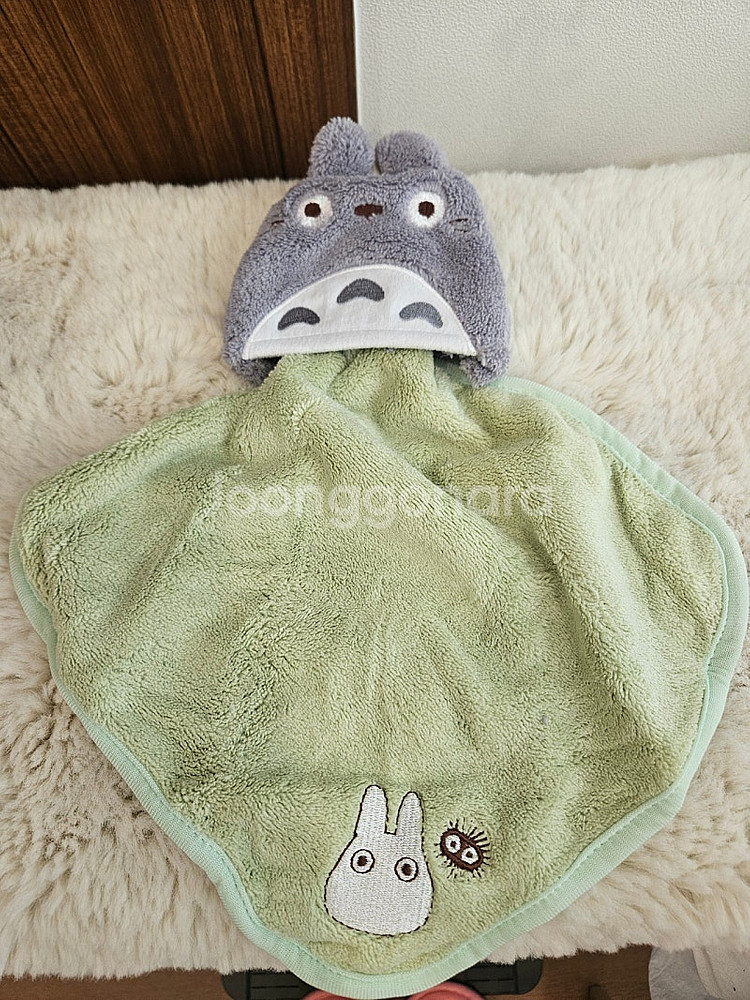 지브리 토토로 지지고양이 고양이버스 수건 타월--3