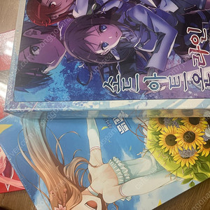 미개봉 늑대와 향신료 화보집 한정판, 비탄의 아리아 독창 세트 한정판, 소드 아트 온라인 트럼프 바인더 한정판