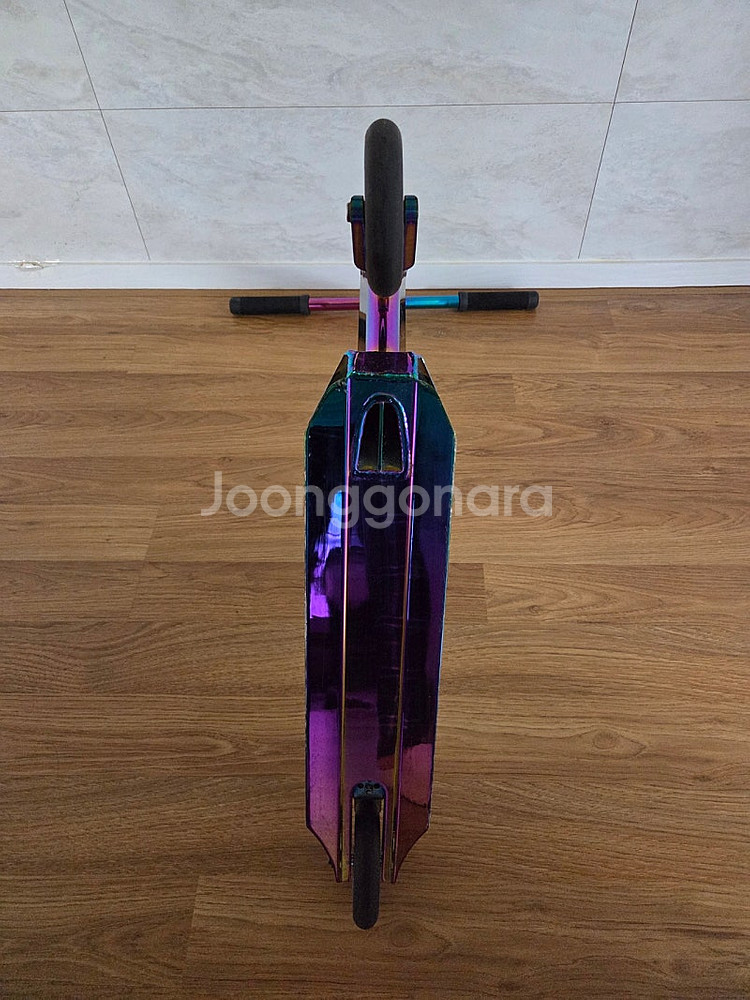 스턴트스쿠터 묘기킥보드 프리즘레인보우 (부천8만원)--2