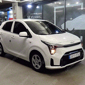 모닝 중고 모닝 더 뉴 모닝 흰색 2024년식 13,969km 1.0 가솔린 트렌디 중고차구매