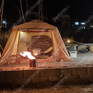 오패캐420 본체 쉘터형 아이보리 원터치 텐트