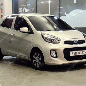 모닝 중고 모닝 더 뉴 모닝 중고차 진주색 2016년식 63,529km 럭셔리 믿을만한 중고차